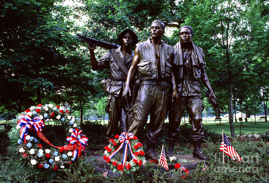 Vietnam Veterans Memorial  Photograph by Thomas R Fletcher