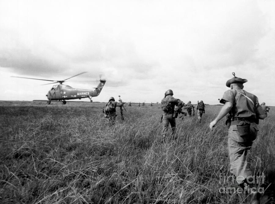 Vietnam War Photograph by American School - Fine Art America