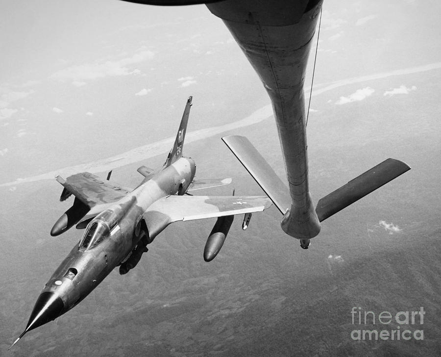 Vietnam War: F-105, 1967 Photograph by Granger Vietnam War: F-105, 1967 Photograph by Granger