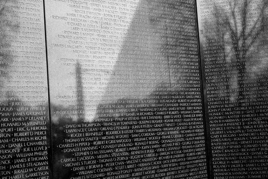 Vietnam War Veterans Memorial Photograph by Steven Ralser