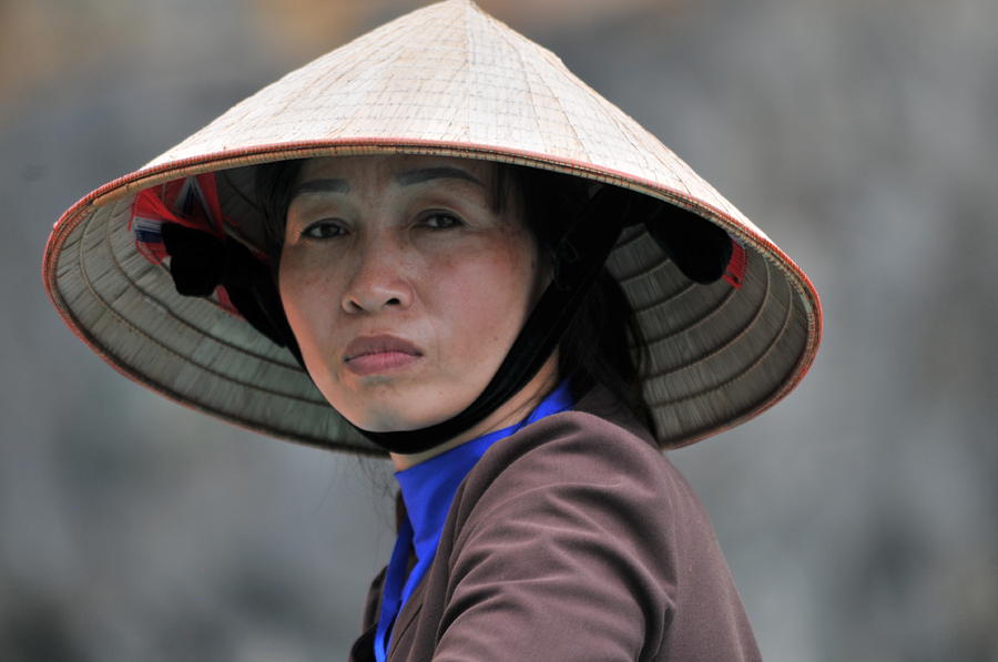 Vietnamese Lady Photograph by Robert Edwards - Fine Art America