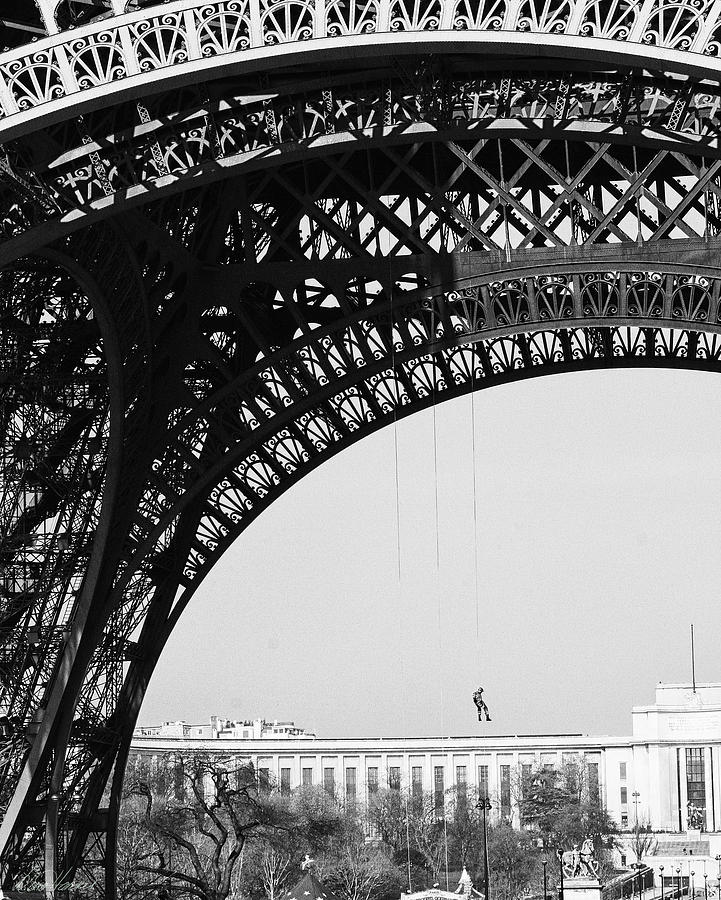 View Beneath Eiffel Tower Photograph by Diana Haronis View Beneath Eiffel Tower Photograph by Diana Haronis