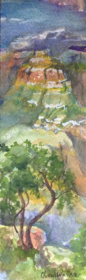 View from Above Painting by Cheryl Wallace