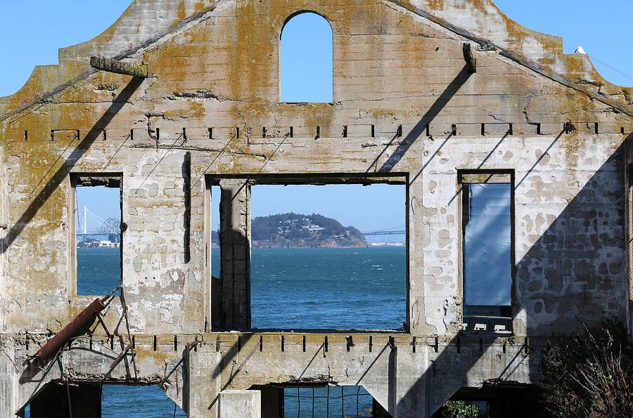 View from Alcatraz  Photograph by Christy Pooschke