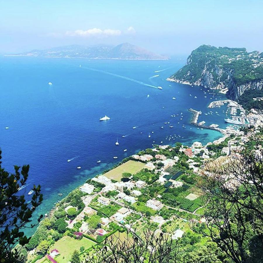 View From Anacapri Photograph by Saul Seavers