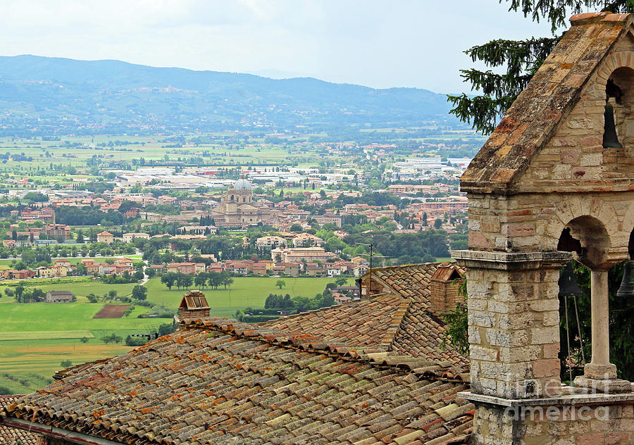 View from Assisi 1394 Photograph by Jack Schultz