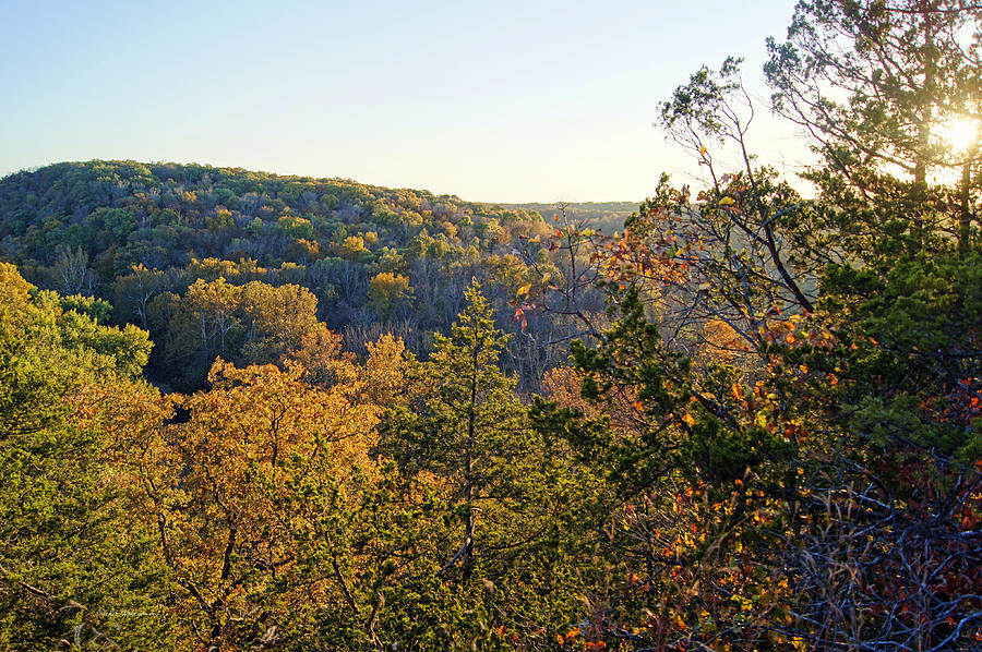 Fall Photograph - View From Backbone Road by Cricket Hackmann