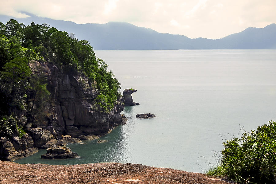 View from Bako National Park Borneo Malaysia Photograph by Nannie Van 