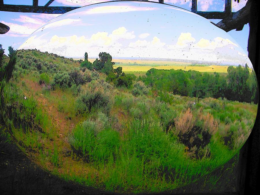 View from Cabin Window Photograph by Lenore Senior