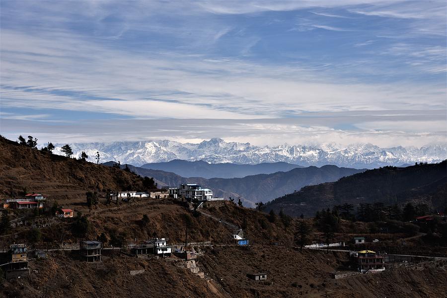 View From Chamba Road - Himalayas India Photograph by Kim Bemis