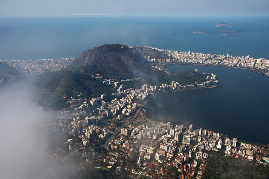 View from Corcovado Mountain Photograph by Aivar Mikko