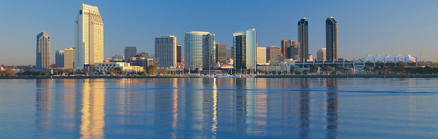 Architecture Photograph - View From Coronado, San Diego by Panoramic Images