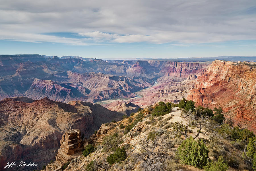 View from Desert View Watchtower Photograph by Jeff Goulden