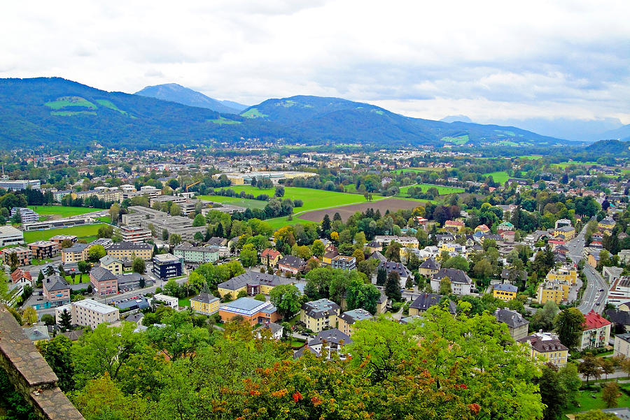 View from Festung Hohensalzburg 3 Photograph by Robert Meyers-Lussier