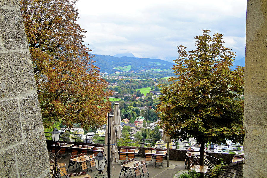 View from Festung Hohensalzburg Photograph by Robert Meyers-Lussier