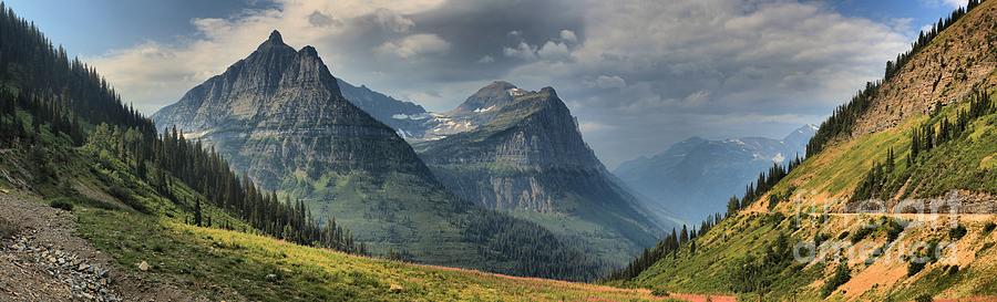 Glacier National Park Photograph - View From Glacier Big Bend by Adam Jewell