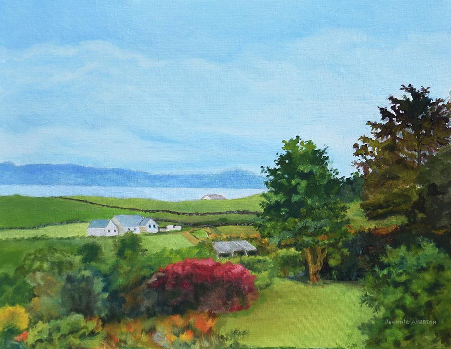 Donegal Painting - View from Slate Row, Carrigart, Donegal, Ireland by Jeannie Allerton