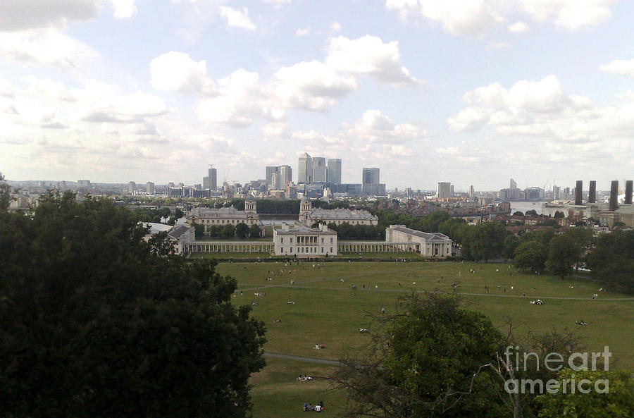 View from Greenwich 1 Photograph by Francesca Mackenney