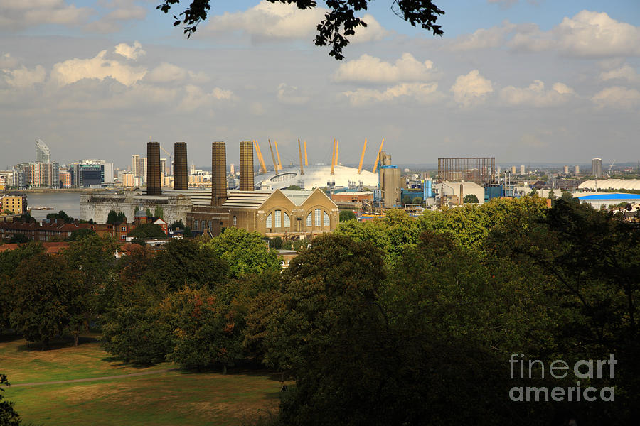 Architecture Photograph - View from Greenwich Park by Deborah Benbrook