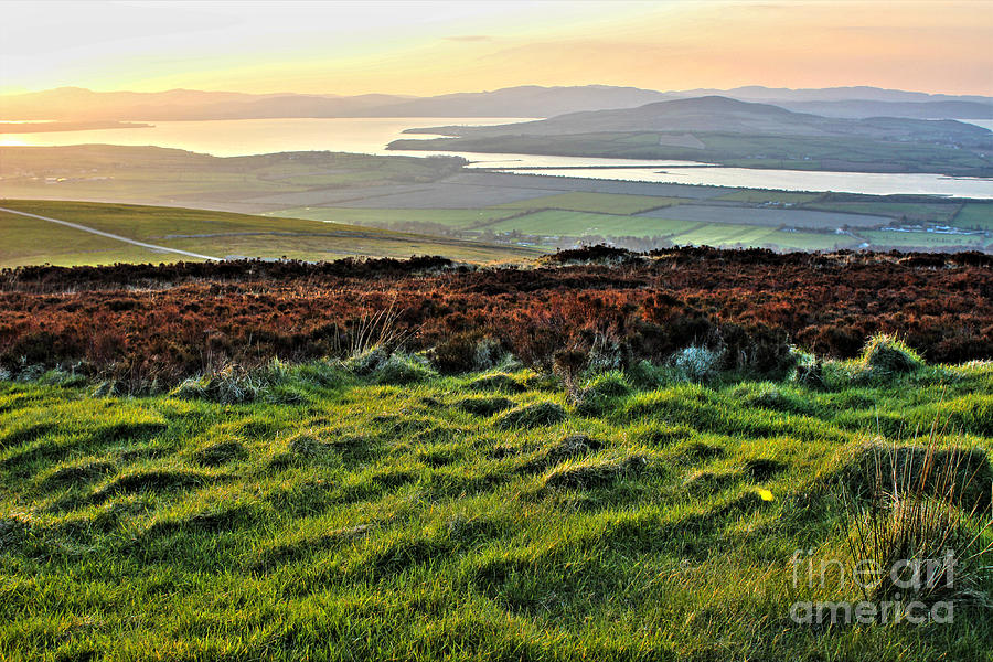 View From Grianan Fort Photograph by Nina Ficur Feenan
