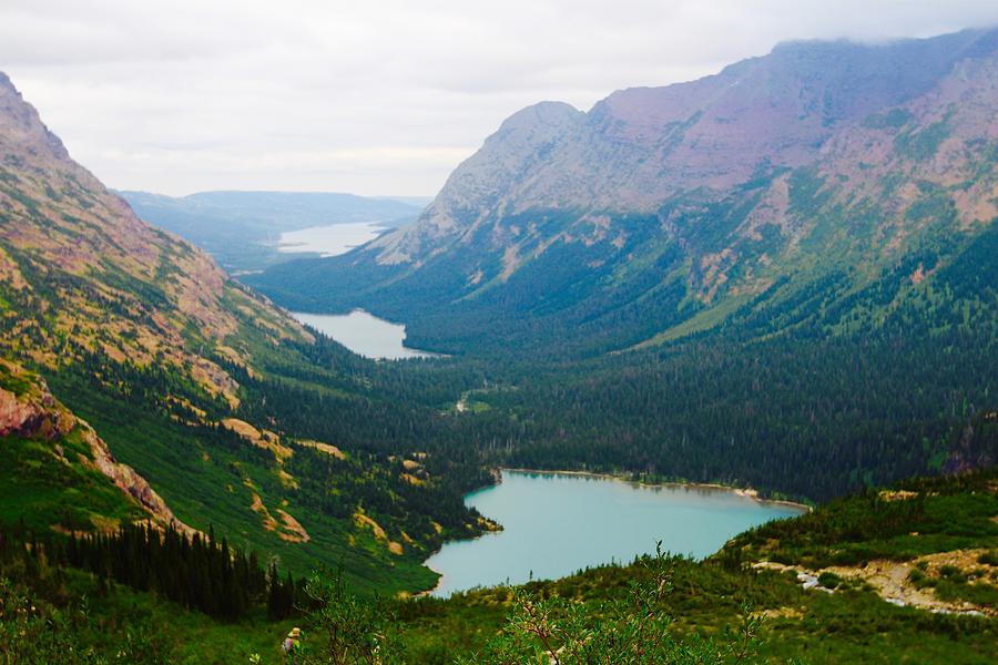 View from Grinnell Glacier Photograph by Matthew Justis | Fine Art America