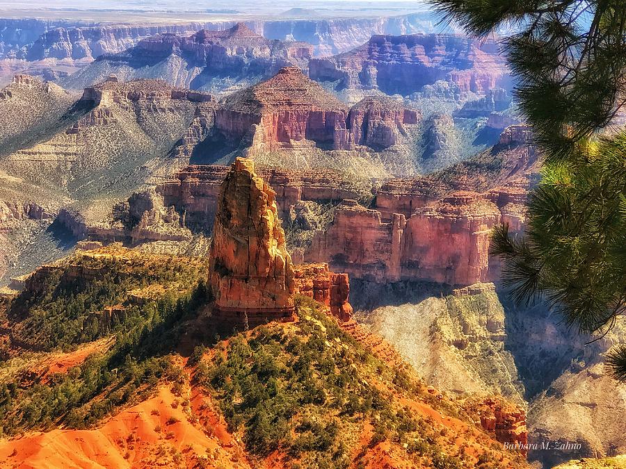 Grand Canyon National Park Photograph - View from Imperial Point by Barbara Zahno