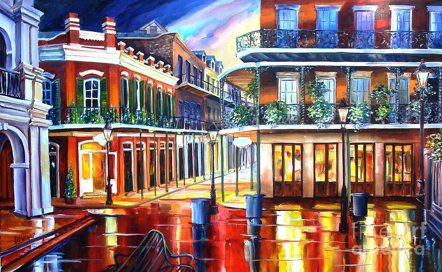 View from Jackson Square Painting by Diane Millsap