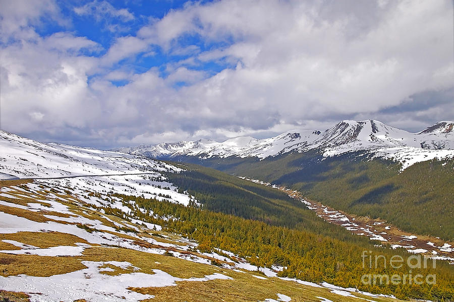 Rocky Mountain National Park Photograph - View From Medicine Bow Curve by Rich Walter