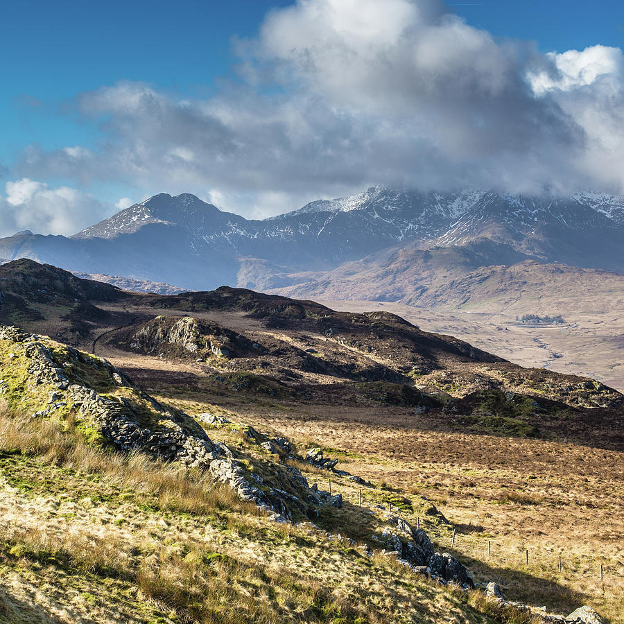 Mountain Photograph - View From Moel Siabod, Snowdonia, North Wales by Anthony Lawlor Mountain Photograph - View From Moel Siabod, Snowdonia, North Wales by Anthony Lawlor