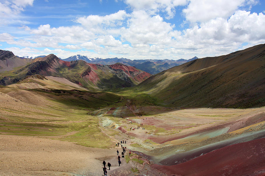 View From Palomani Pass, Peru Photograph by Aidan Moran