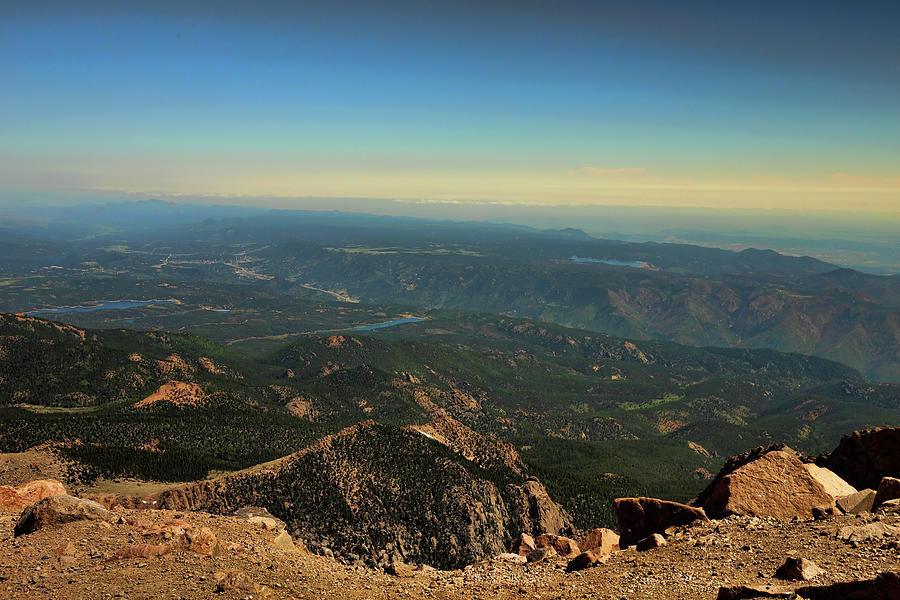 View From Pikes Peak 1 Photograph by Judy Vincent