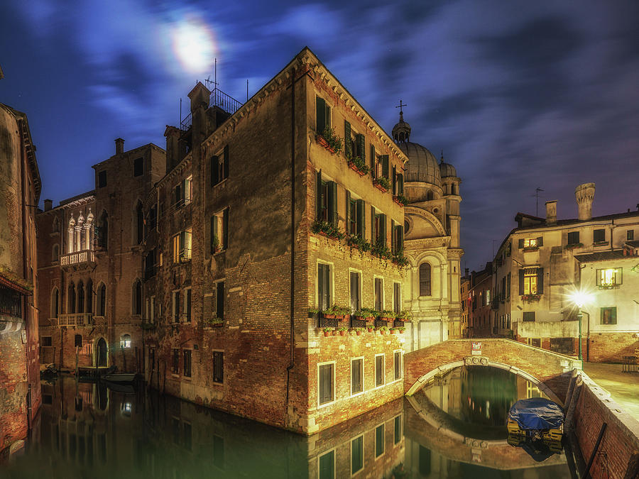 View from Ponte del Piovan Photograph by James Billings