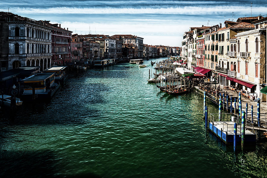 View from Rialto Photograph by M G Whittingham