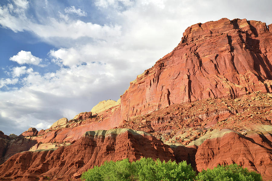 Capitol Reef National Park Photograph - View from Scenic Byway 24 by Ray Mathis
