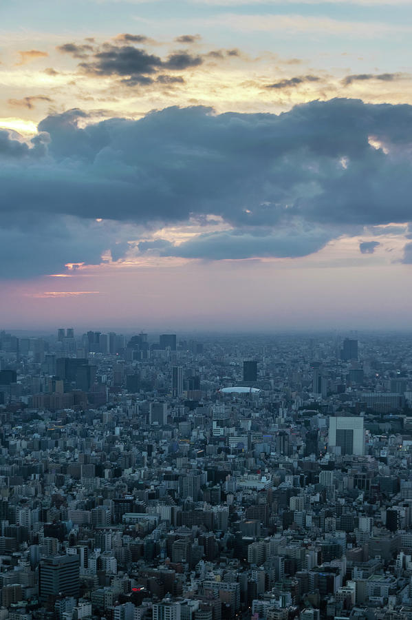 View from Skytree at Sunset Photograph by Steven Richman
