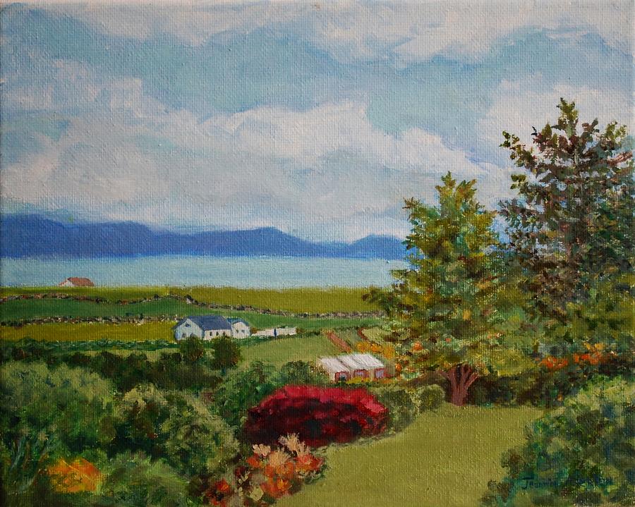 View From Slate Row, Carrigart, Donegal, Ireland, Second Version of Painting Painting by Jeannie Allerton