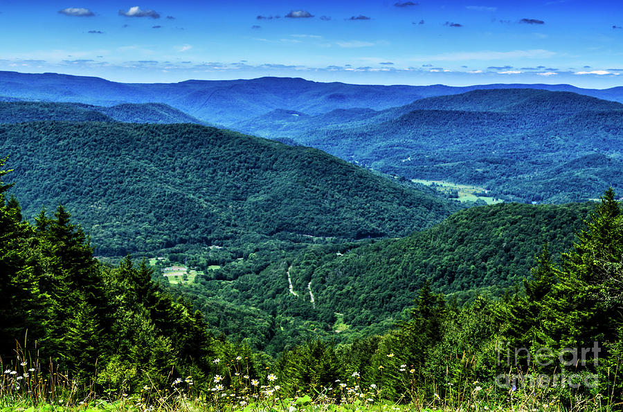 View from Snowshoe Mountain Photograph by Thomas R Fletcher
