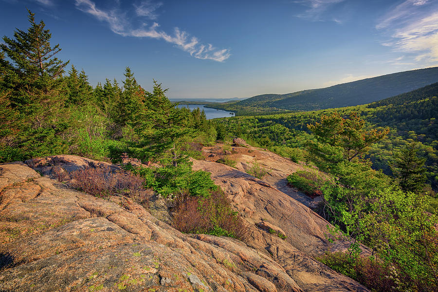 Acadia National Park Photograph - View From South Bubble by Rick Berk