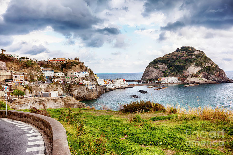 view from terrace , Ischia island Photograph by Ariadna De Raadt