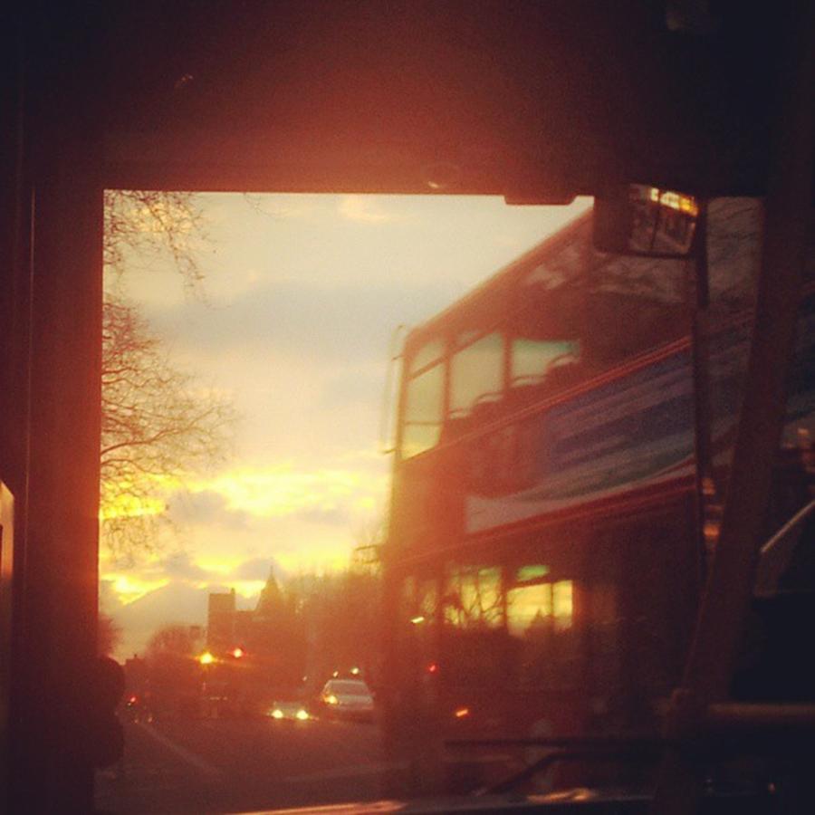 Stratford Photograph - View From The Bus ;) #d8 #stratford by Julie Featherstone