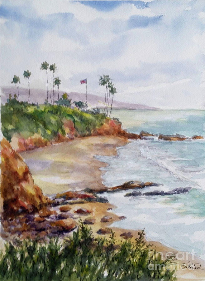 View From The Cliff Painting by William Reed