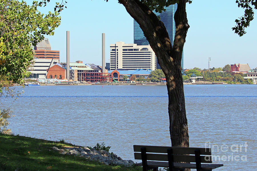 View from the Middlegrounds Park  5635  Photograph by Jack Schultz