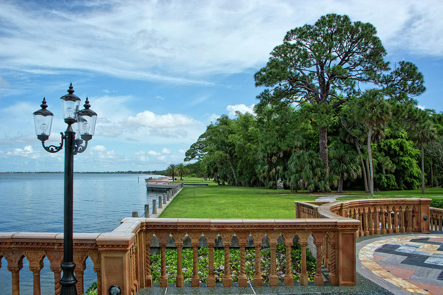 View From the Ringling Estate - Sarasota, Florida Photograph by Mitch Spence