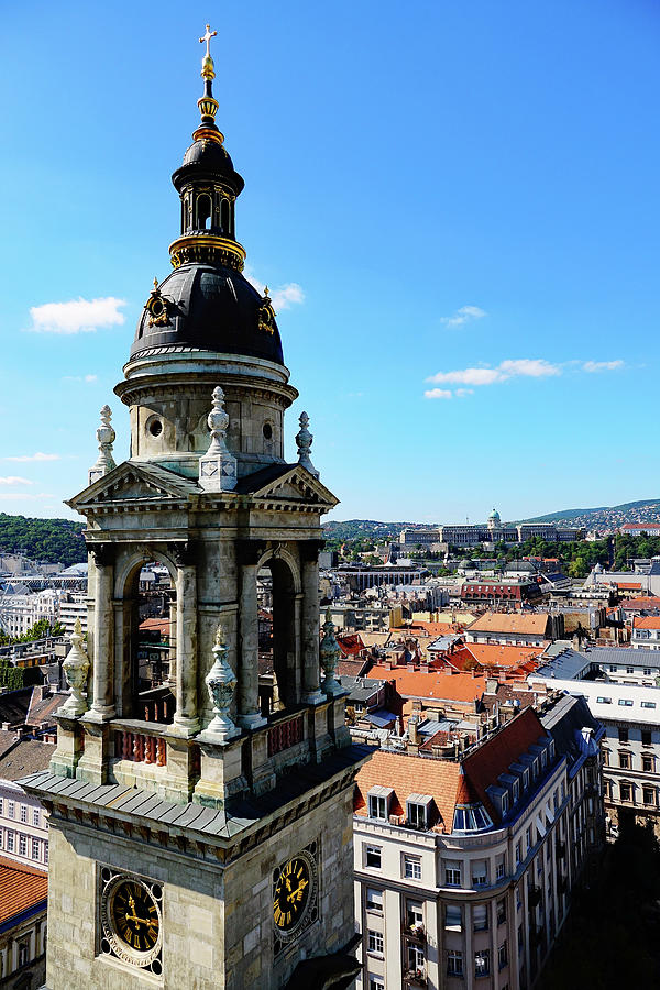 View From The St. Stephens Basilica In Budapest, Hungary Photograph by Rick Rosenshein