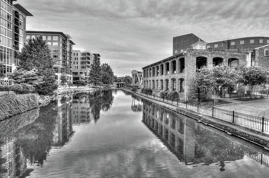 View from the Swamp Rabbit Bridge Photograph by Blaine Owens