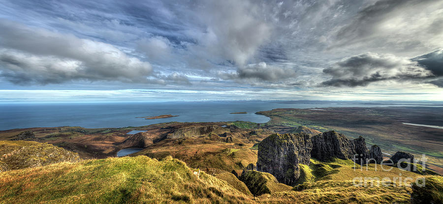 View from the top of the Needle Rock, Isle of Skye. Photograph by Phill Thornton
