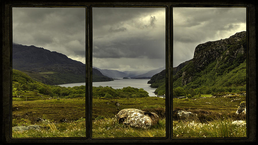 Mountain Photograph - View from the Window by Robert Murray