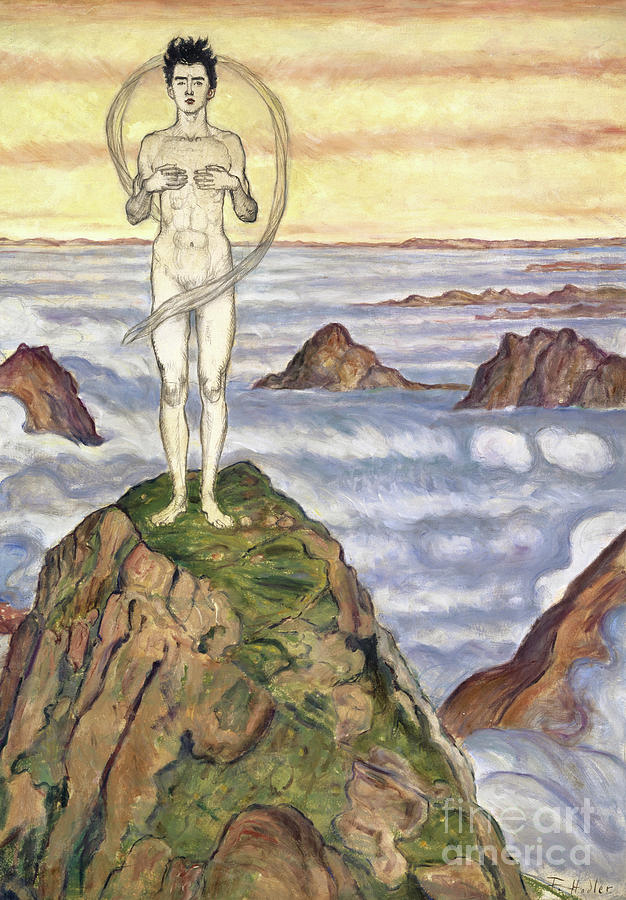 View Into Infinity, 1903 Painting by Ferdinand Hodler