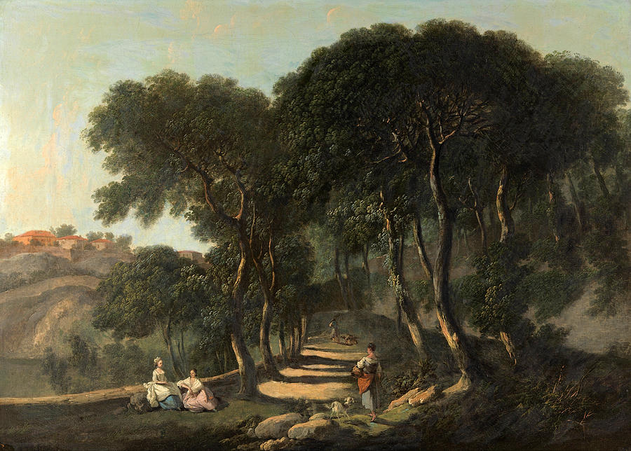 View near Rome Painting by Nathaniel Dance-Holland
