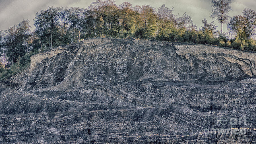 View Of A Quarry Photograph